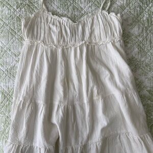 ZARA Babydoll spaghetti strap summer dress
